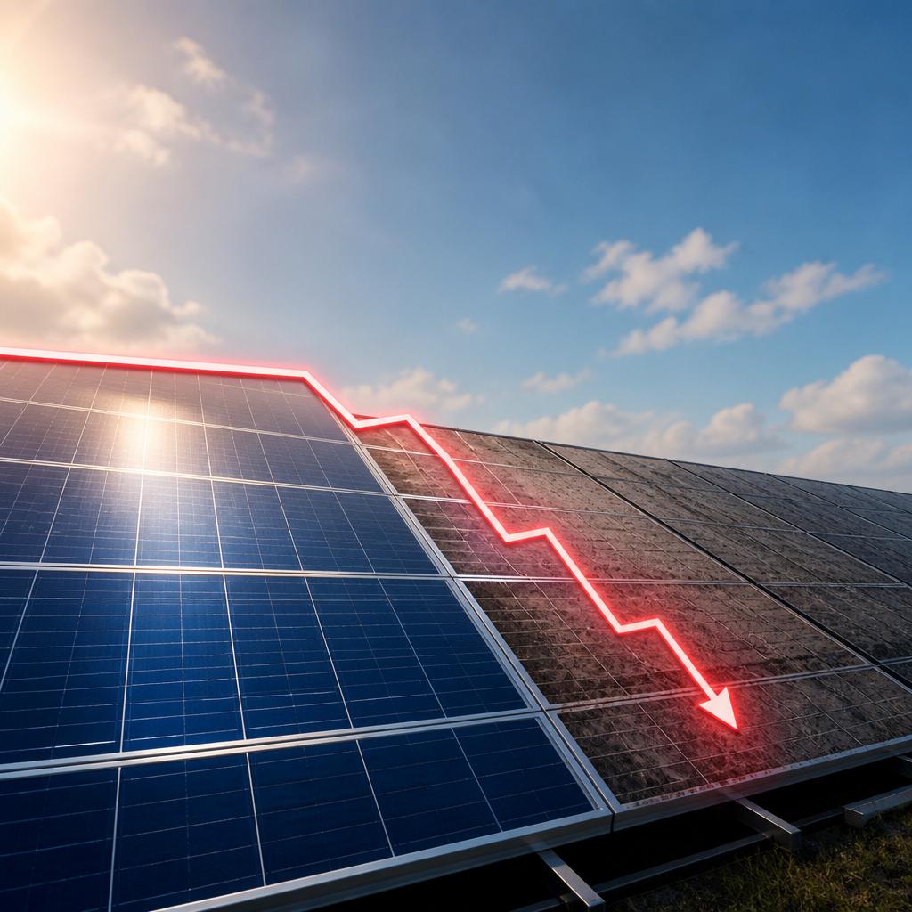 急な発電量低下、放置していませんか？